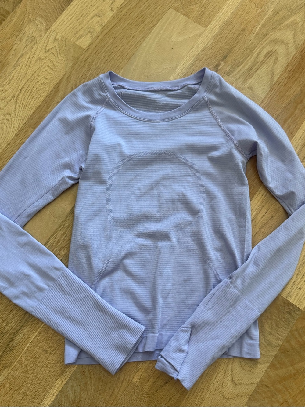 Lululemon swiftly tech Lilac Long Sleeve Athletic Top